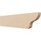 Ekena Millwork 2in. W x 6in. H x 24in. L Greensboro Woodgrain TimberThane Rafter Tail, Primed Tan RFTUR02X06X24GRNRCPR - alternate 1